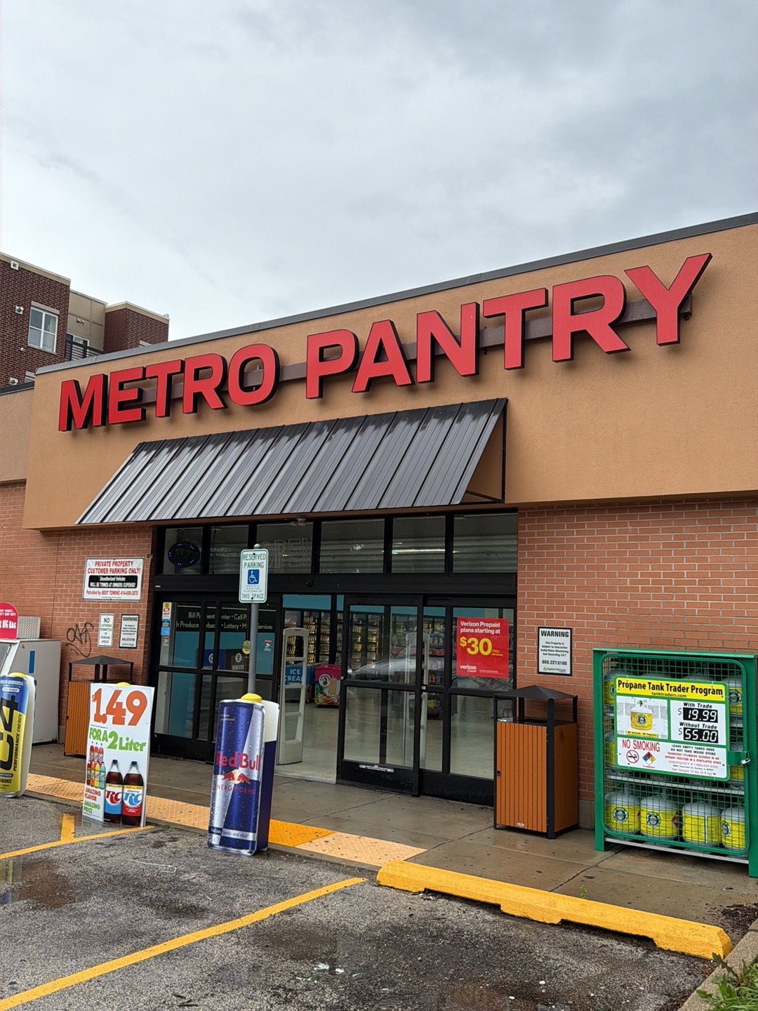 Metro Pantry storefront